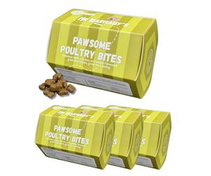 Mr Barnaby's Pawsome Poultry Bites Dog Treats (Pack of 4) - Pack of 4 - 4