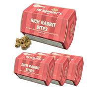 Mr Barnaby's Rich Rabbit Bites Dog Treats (Pack of 4) - Pack of 4 - 4