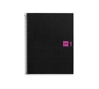 Mr Basicos Pad 1 2655-colore Format A5 80 Sheets Thickness Cuadricula Polypropylene Fuchsia