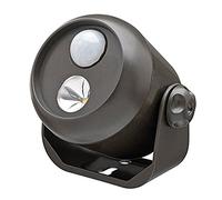 Mr Beams MB310 Mini Wireless LED Spotlight with Motion Sensor and Photocell, 80 Lumens, Brown