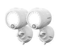 Mr. Beams MB360XT Wireless Battery-Operated Outdoor Motion-Sensor-Activated 200 Lumen LED Spotlight, White, 2-Pack