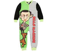 Mr Bean Boys Green Mr Bean, Teddy Onesie - 7-8 Years