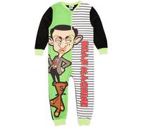 Mr Bean Boy's Onesie | Boys Green | Official Merch | Size: 5-6 Years Mr Bean Green 5-6 Years