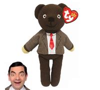 Mr Bean Teddy Bear Beanie Baby Plush - Novelty Collectible Kids Birthday Gift