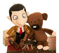 (Mr Bean+Teddy Bear) Mr Bean+Teddy Bear Soft Doll Stuffed Animal Plush Toy Kid Xmas Gift