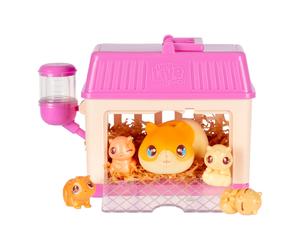 MR BEAST LAB Little Live Pets - Mama Surprise Minis Hamster, zorg voor je hamste