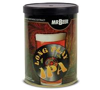 Mr. Beer Long Play IPA 2 Gallon Homebrewing Craft Beer Making Refill Kit with Sanitizer, Yeast and All Grain Brewing Extract