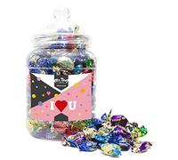 Mr Beez Sweets | I Love You Gift | Assorted Wrapped Toffees & Eclairs | Choice of Classic Retro Sweets Available | 24x14cm | 1000 Grams