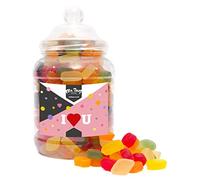 Mr Beez Sweets | I Love You Gift | Wine Gums | Choice of Classic Retro Sweets Available | 24x14cm | 1750 Grams