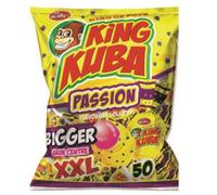 Mr. Berry's King Kuba Passion Flavoured Lollipop XXL 50 Pcs (Kenyan)
