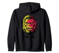 Mr. Big Gorilla Head Primate Wild Animal Zip Hoodie