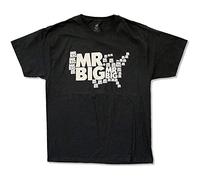 Mr. Big Men T Shirt Band Music Top Black XL