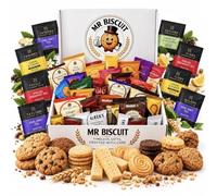 Mr Biscuit Gift Set Hamper - 30 Individually Wrapped Assorted Biscuits | Premium Variety Gift Box, Sharing, Birthdays, Thank You Gifts, Office Treats
