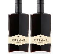 Mr Black Cold Brew Coffee Liqueur, Smooth, Rich Coffee Taste, Not So Sweet, 50cl (Pack of 2)