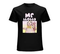 Mr Blobby T Shirt Costume Vintage Funny Homage 90S BBC Tv Noel Edmonds Blacks Black S