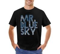 Mr Blue Sky T-Shirt Sweat Shirt Funny t Shirts Animal Print Shirt Men Long Sleeve t Shirts Size L