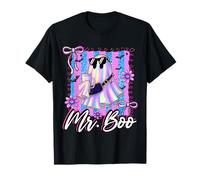 Mr Boo & Mrs Matching Couples Boujee Retro Halloween Costume T-Shirt
