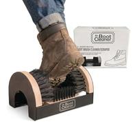 Mr Boot Cleaner Boot Brush Cleaner Floor Mount Scraper Commercial With Hardware Indoor/Outdoor by