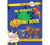 Mr. Brandon's Learn & Play Coloring Book Vol.2 (Animal Edition)