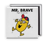 Mr. Brave Magnet - 2x2 Inch Glossy Rectangular Fridge Magnet | Official Mr Men Gift | Proudly Made in the UK | Fun Home or Office Accessory with Branded Packaging