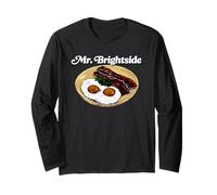 Mr Brightside Fried Eggs and Bacon Food Long Sleeve T-Shirt