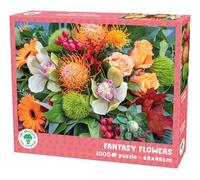 Mr. Broccoli Fantasy Flowers Jigsaw Puzzle, 1000 Pieces, 68 x 48 cm