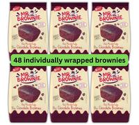 Mr. Brownie Belgian Chocolate Brownies | 8 Brownies Per Pack | Also Hot A Pleasure | Delicious Fine Cookies | Palm Oil Free | 200g