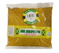 Mr Brown's Fish & Meat Curry Seasoning 400g | Jamaican Style Curry Powder Blend | Caribbean Curry Spice Mix for Fish, Meat and Curries