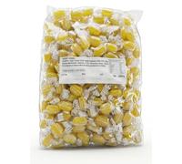 Mr Bubbles 3kg Sherbet Lemons Bulk Bag | Individually Wrapped Hard Boiled Sweets | Zesty Lemon Flavour with a Fizzy Centre | Perfect for Party Bags and Sharing Bowls