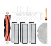 MR.BURGH robot vacuum accessories Main Brush Side Brush HEPA Filter Mop Cloth Replacement Accessories Parts Fit For Dreame D9 Robot Vacuum Cleaner vacuum cleaner parts(Orange)