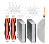 MR.BURGH robot vacuum accessories Main Brush Side Brush HEPA Filter Mop Cloth Replacement Accessories Parts Fit For Dreame D9 Robot Vacuum Cleaner vacuum cleaner parts(N)