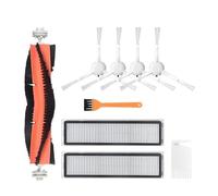 MR.BURGH robot vacuum accessories Main Brush Side Brush HEPA Filter Mop Cloth Replacement Accessories Parts Fit For Dreame D9 Robot Vacuum Cleaner vacuum cleaner parts(Light Grey)