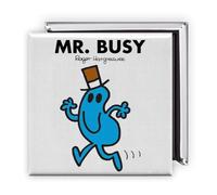 Mr. Busy Magnet - 2x2 Inch Glossy Rectangular Fridge Magnet | Official Mr Men Gift | Proudly Made in the UK | Fun Home or Office Accessory with Branded Packaging