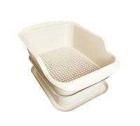 Mr. Catman Large Sifting Cat Litter Box with Storage Tray and Odor Control