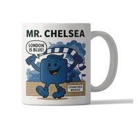 Mr. Chelsea Mug - Funny “London is Blue” Coffee Cup - Stamford Bridge Gift for Him - Supporter Novelty Mug for Birthday or Christmas