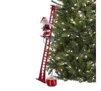 Mr. Christmas Super Climbing Santa Figurine