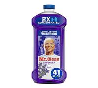 Mr. Clean All Purpose Cleaner, Floor Cleaner for Mopping Home, Bathroom, & Kitchen, Cleaning Liquid for Mop & Bucket, Cleaning Supplies, Multi-Surface Dilutable, Lavender, 1.21L