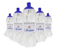 Mr Cleanie Super Absorbent Spunlace Strip Floor Mop Replacement Head Refill for Household Cleaning Kitchen Bathroom (5)