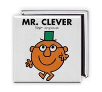 Mr. Clever Magnet - 2x2 Inch Glossy Rectangular Fridge Magnet | Official Mr Men Gift | Proudly Made in the UK | Fun Home or Office Accessory with Branded Packaging
