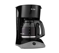 Mr. Coffee Coffee Maker with Auto Pause and Glass Carafe, 12 Cups, Black