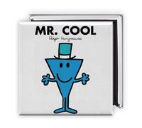 Mr. Cool Magnet - 2x2 Inch Glossy Rectangular Fridge Magnet | Official Mr Men Gift | Proudly Made in the UK | Fun Home or Office Accessory with Branded Packaging