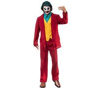 Mr. Crazy men's costume film suit for Joker fans red yellow - XL