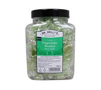 Mr. Crilly's Menthol Sweets Collection | 1.5kg Bulk Jar | Assorted Hard-Boiled Candy for Soothing Relief (Mr Crilly Peppermint Menthol 1.5kg Jar)