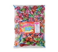 Mr. Crilly's Whistle Pops | 1kg Bulk Bag | Individually Wrapped Assorted Fruit Flavoured Lollipops