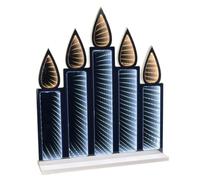 Mr Crimbo Double Sided Infinity Mirror Light Christmas Decoration Optical Illusion Multicolour - Candle Bridge