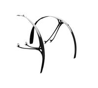 Mr Crud Road Racer Mudguard Set - Black Set