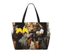 Mr. Dancing Tiger Multifunctional Beach Travel Bag Multi Pocket Fashionable Design Suitable for Various Outdoor Venues