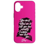 Mr. Darcy Ardently Love Quote from Pride and Prejudice Case for iPhone 16 Plus