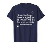 Mr Darcy Proposal Quote - Pride and Prejudice by Jane Austen T-Shirt