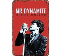 Mr. Dynamite: The Rise of James Brown Vintage Tin Sign Wall Art Decor - Retro Sign for Home Patio Decor Gifts Movie Poster - 8x12 Inch